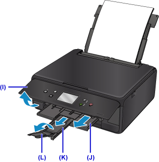 Canon : PIXMA Manuals : TS6000 series : Loading Paper in the Rear Tray